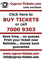 Cyprus Tickets