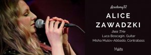 Cyprus : Alice Zawadzki Jazz Trio Live