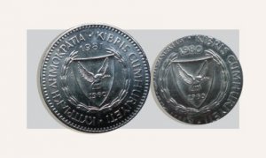 Cyprus : Mint-made errors on the coins and banknotes