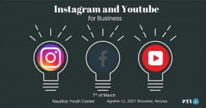 Κύπρος : Κοινωνικά δίκτυα για Επιχειρήσεις: YouTube & Instagram