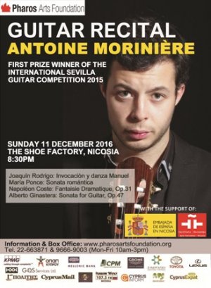 Cyprus : Antoine Morinière - Guitar Recital