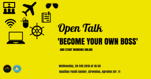 Cyprus : Open talk. Become your own boss & start working online