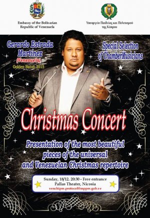Cyprus : Concert with Christmas melodies from Venezuela