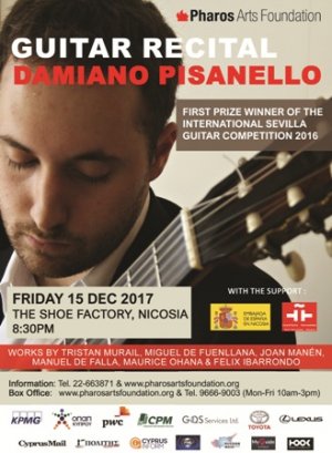Cyprus : Guitar Recital: Damiano Pisanello