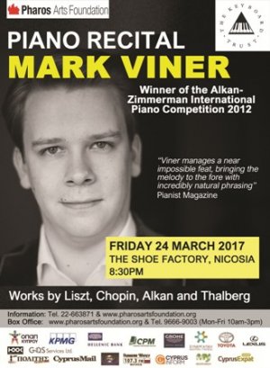 Cyprus : Piano Recital with Mark Viner