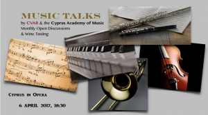 Cyprus : Music Talks - Cyprus in Opera