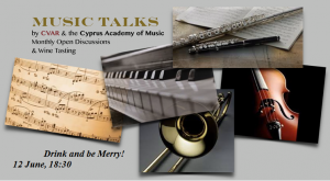 Cyprus : Music Talks - Drink and be Merry