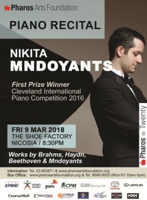 Cyprus : Nikita Mndoyants - Piano Recital