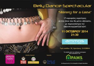 Cyprus : Belly Dance Spectacular "Shimmy for a cause"