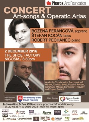 Cyprus : An evening of Art-songs & Operatic arias
