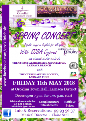 Cyprus : Spring Concert for Charity