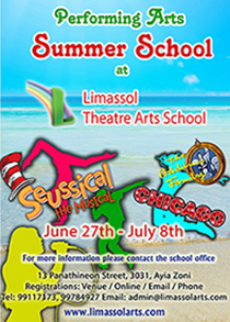 Cyprus : Performing Arts Summer School