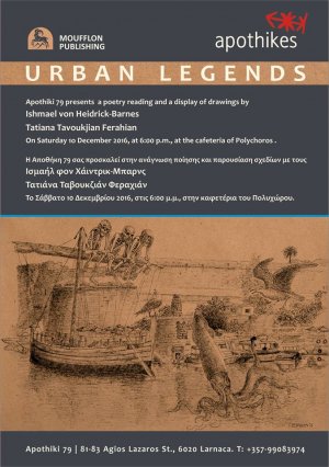 Cyprus : Urban Legends | Poetry Reading | Drawing Display