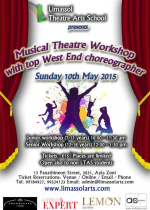 Cyprus : Musical Theatre Workshop by West End Choreographer
