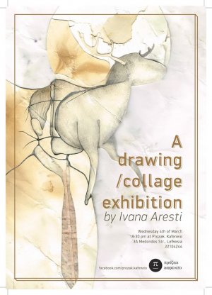 Cyprus : Ivana Aresti: A Drawing / Collage Exhibition
