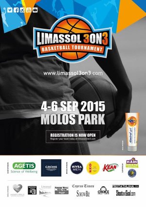 Cyprus : Limassol 3on3 basketball tournament