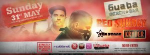 Cyprus : Red Sunday with Kryder & Tom Staar