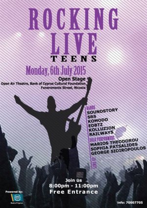 Cyprus : Rocking Live Teens