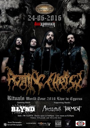Cyprus : Rotting Christ "Rituals" World Tour