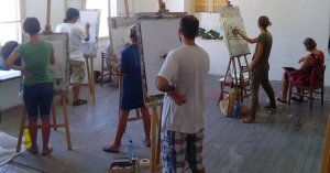 Cyprus : Larnaka Drawing Marathon Exhibition 2015