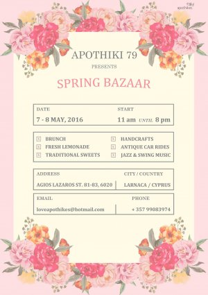 Cyprus : Spring Bazaar