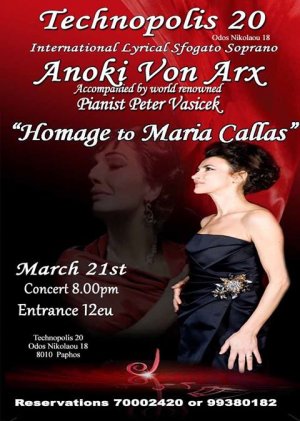 Cyprus : Maria Callas Homage Concert