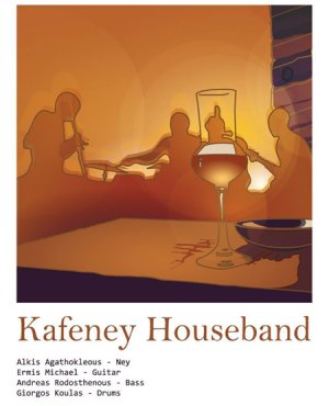 Cyprus : Ethnic Jazz Music with the Kafeney Houseband