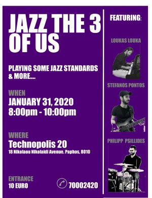 Κύπρος : Jazz the 3 of us