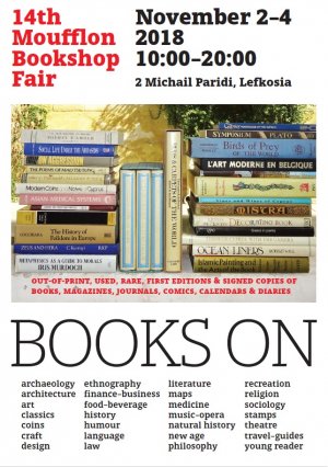 Cyprus : 14th Moufflon Bookshop Bookfair