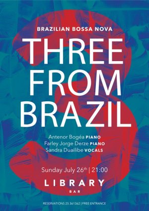 Κύπρος : Three from Brazil - Μια βραδιά με Bossa Nova