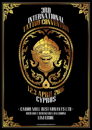 Cyprus : 3rd International Tattoo Convention