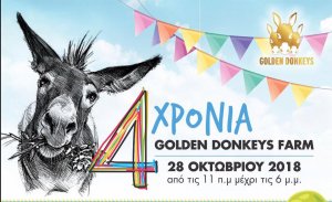 Κύπρος : 4 Χρόνια Golden Donkeys Farm