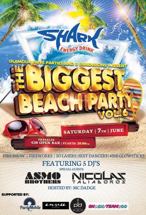 Cyprus : The Biggest Beach Party Vol 6