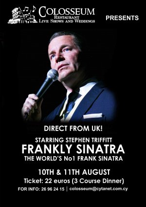 Cyprus : Frankly Sinatra - tribute to Frank Sinatra