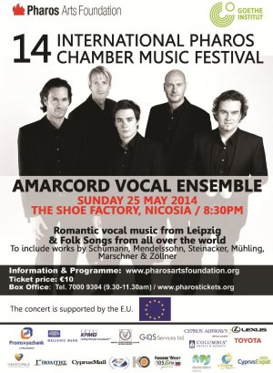 Cyprus : Concert with the Amarcord Vocal Ensemble