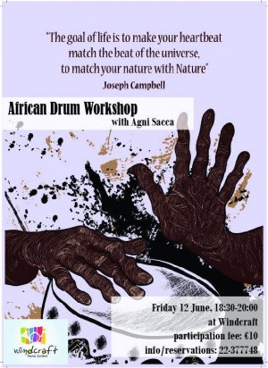 Cyprus : African Drum Workshop