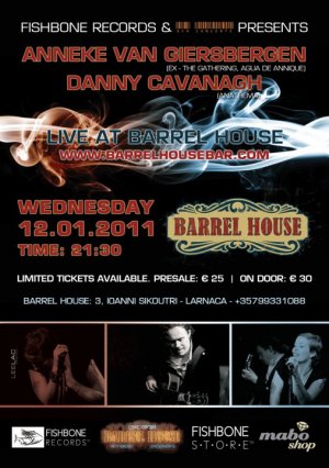 Cyprus : Anneke Van Giersbergen & Danny Cavanagh
