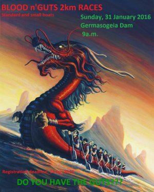 Κύπρος : "Blood n' Guts"  - Αγώνες Dragon Boat 