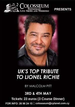 Cyprus : Tribute to Lionel Richie by Malcolm Pitt (UK)