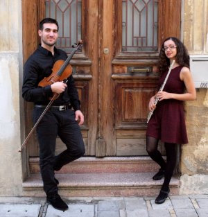 Cyprus : Duo Synéchisi: Concert for flute and violin