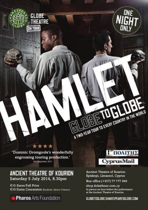 Cyprus : Hamlet The Show - Globe to Globe Hamlet
