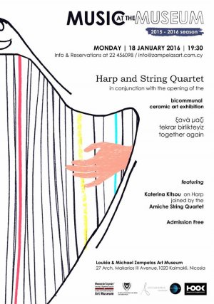 Cyprus : Harp and String Quartet