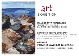 Cyprus : Malgorzata Phantaros Art Exhibition