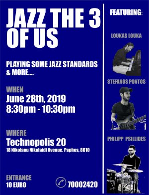 Κύπρος : Jazz the 3 of us
