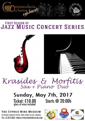 Cyprus : Krasidis & Morfitis - Sax & Piano Duo