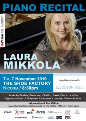 Cyprus : Laura Mikkola Piano Recital