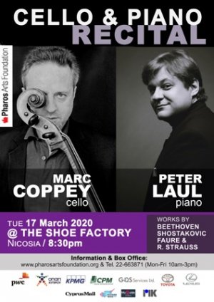 Κύπρος : Marc Coppey (βιολοντσέλο) & Peter Laul (πιάνο)