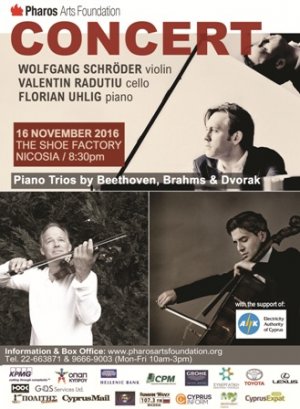 Κύπρος : Συναυλία με τους  W. Schröder, V. Radutiu & F. Uhlig