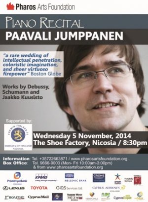 Cyprus : Piano Recital - Paavali Jumppanen