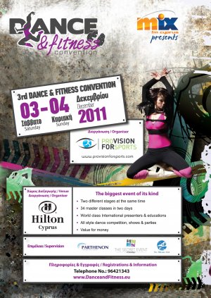 Cyprus : 3rd Dance & Fitness Convention